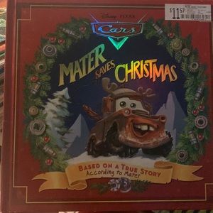 Mater Saves Christmas Hardcover Book